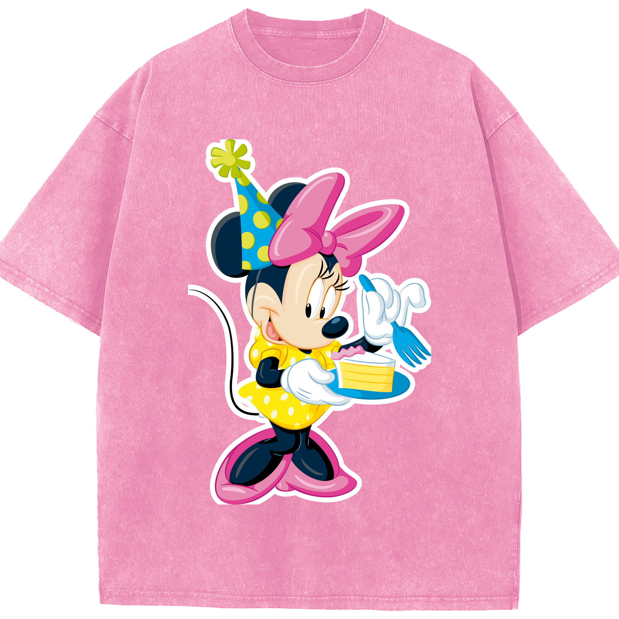 （画像用） ミッキーマウス Mickey Mouse 綿100% ヴィンテージ風 半袖Tシャツ（フロントプリント）
